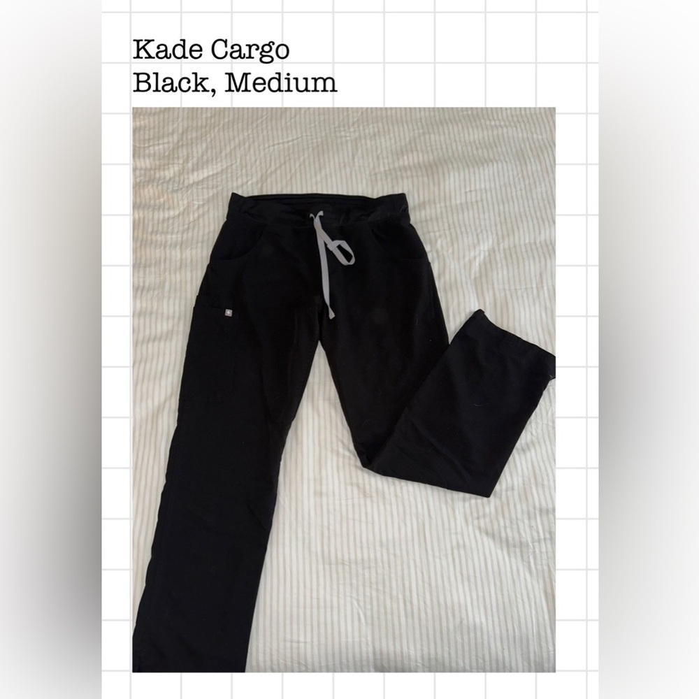 Black Kade Cargo FIGS women’s pants